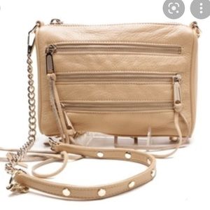 Rebecca Minkoff Triple Zip Crossbody Bag